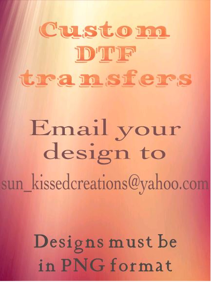 Single/Individual Custom DTF prints
