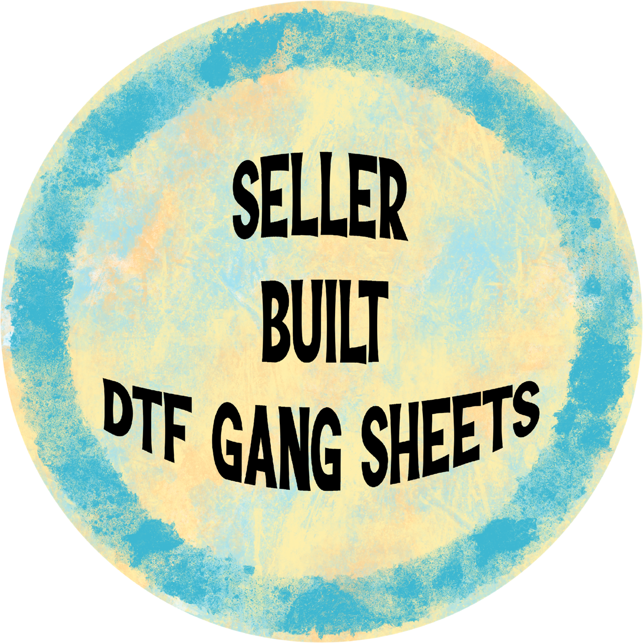 Seller built DTF gang sheet