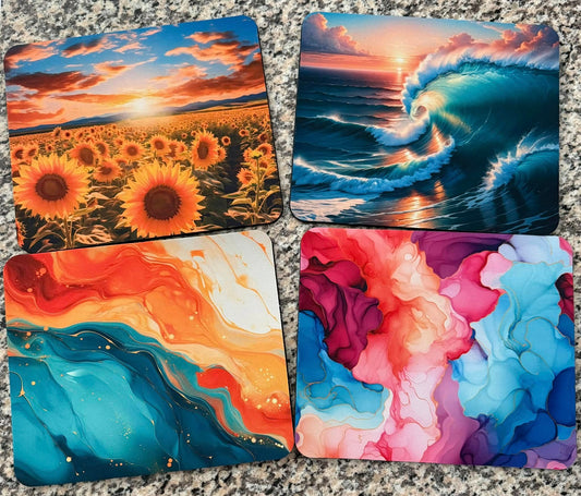 Sublimated mousepads