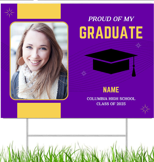 Yard signs-sublimated metal