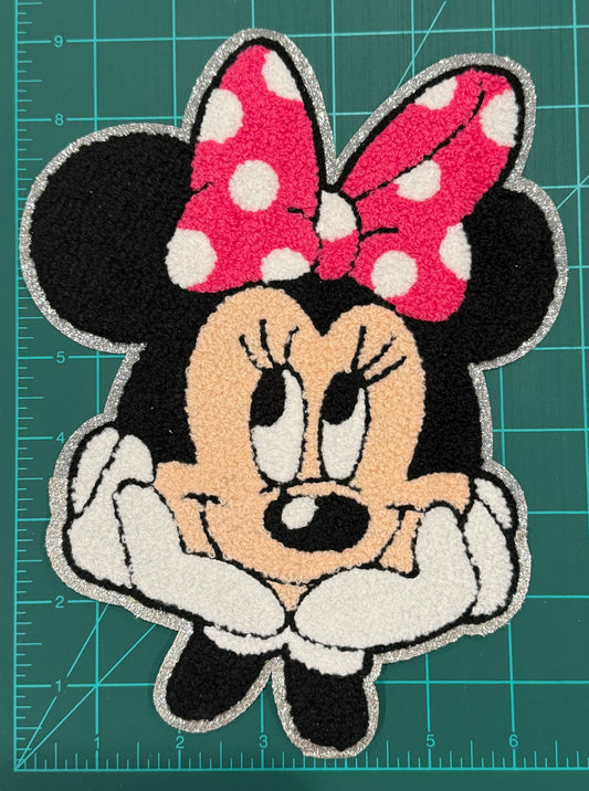 Chenille/Sequin iron on patches