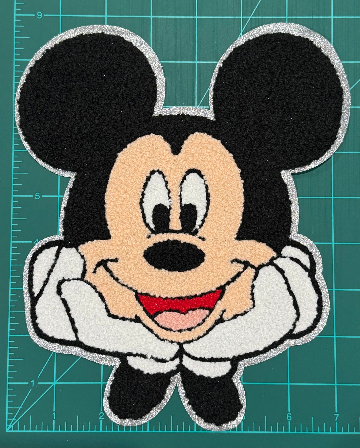 Chenille/Sequin iron on patches
