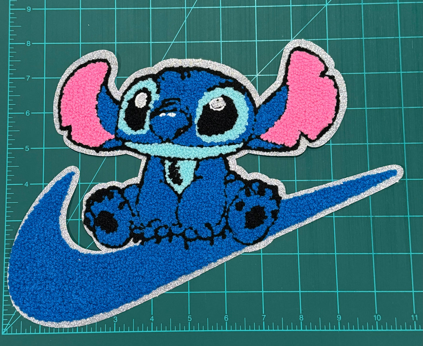 Chenille/Sequin iron on patches