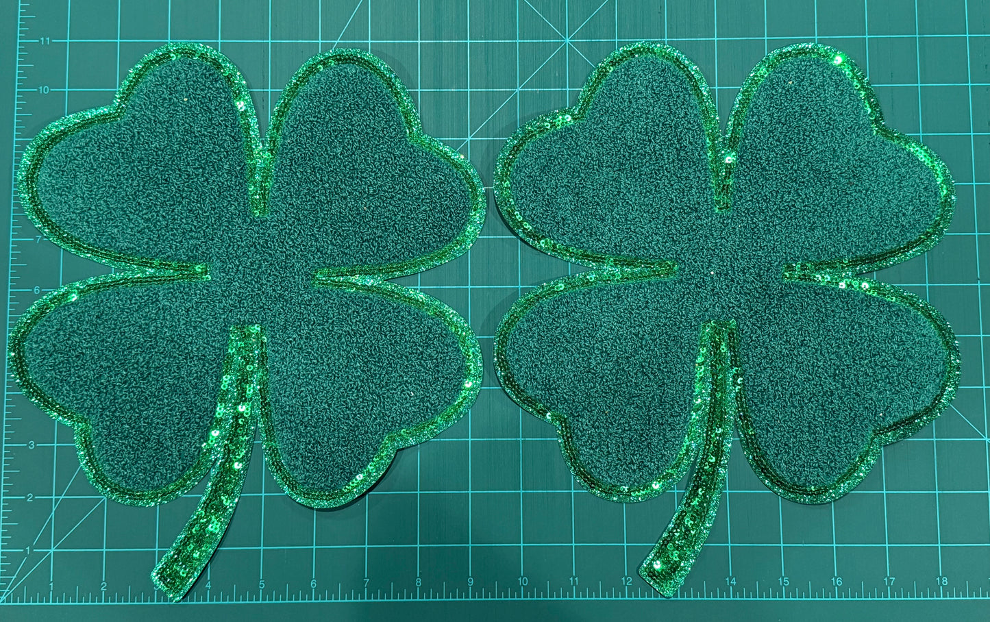 Chenille/Sequin iron on patches