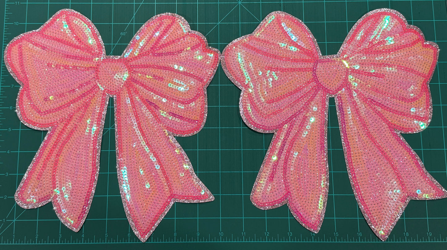 Chenille/Sequin iron on patches
