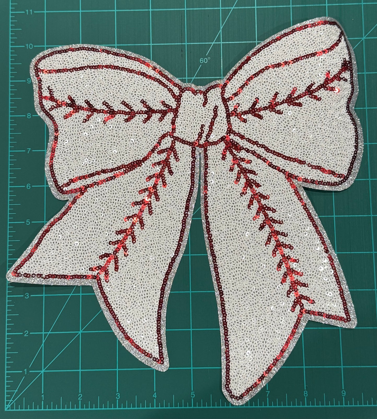 Chenille/Sequin iron on patches