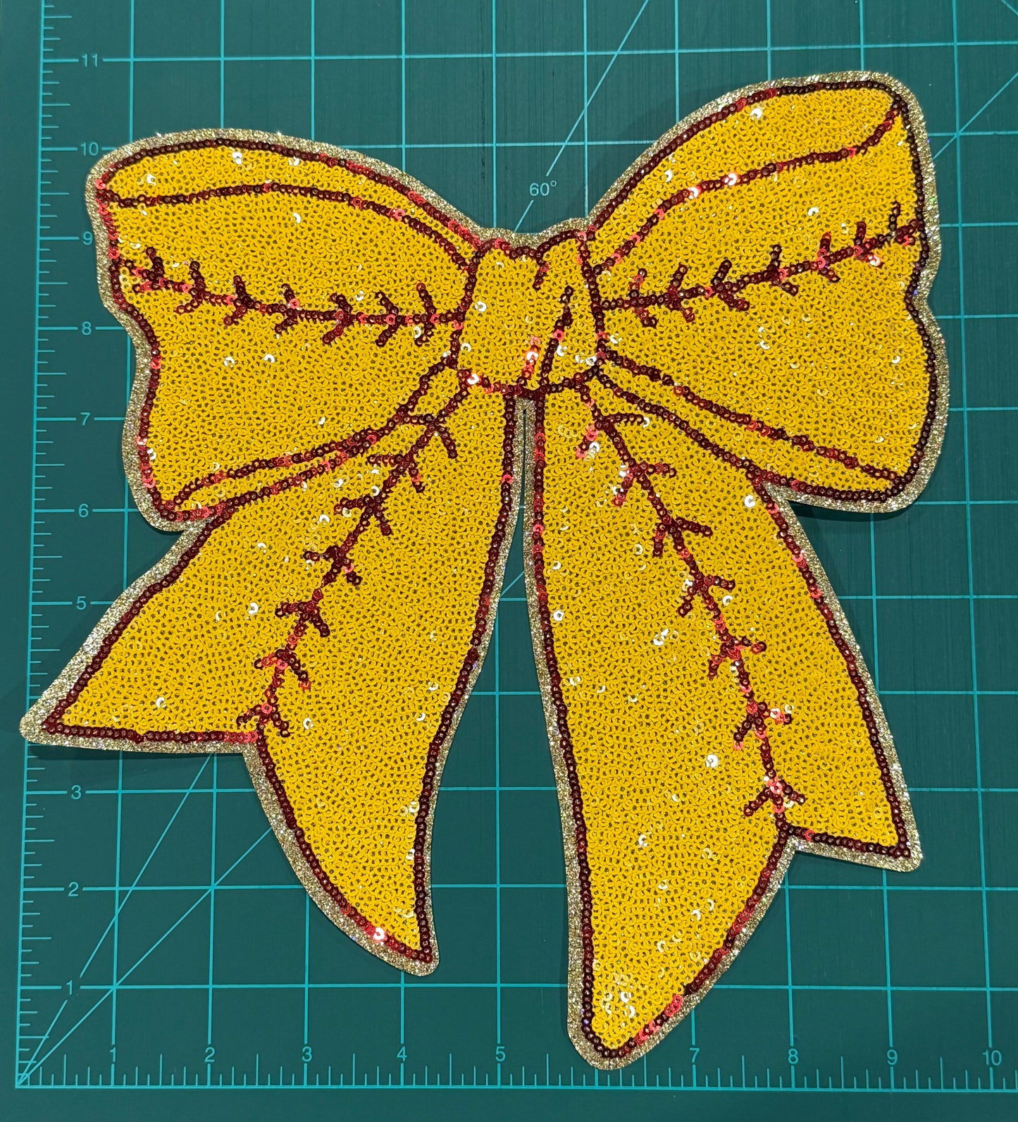 Chenille/Sequin iron on patches