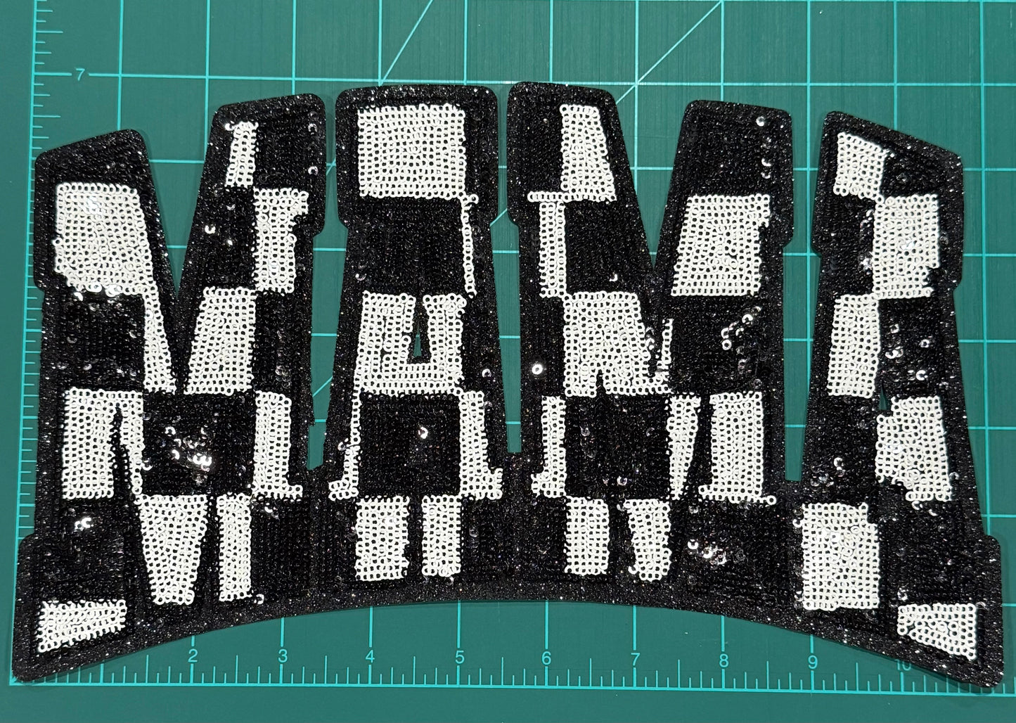 Chenille/Sequin iron on patches