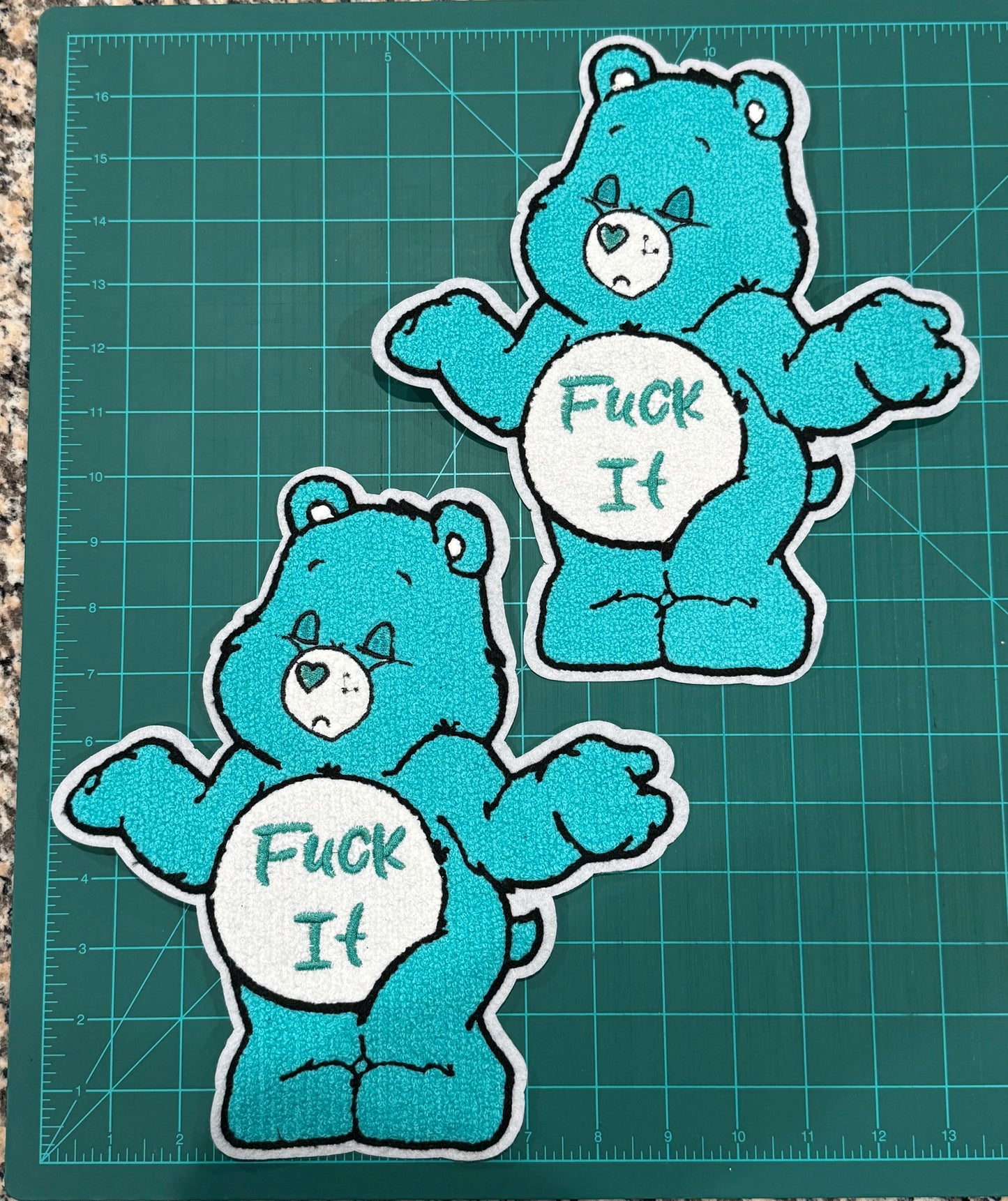 Chenille/Sequin iron on patches