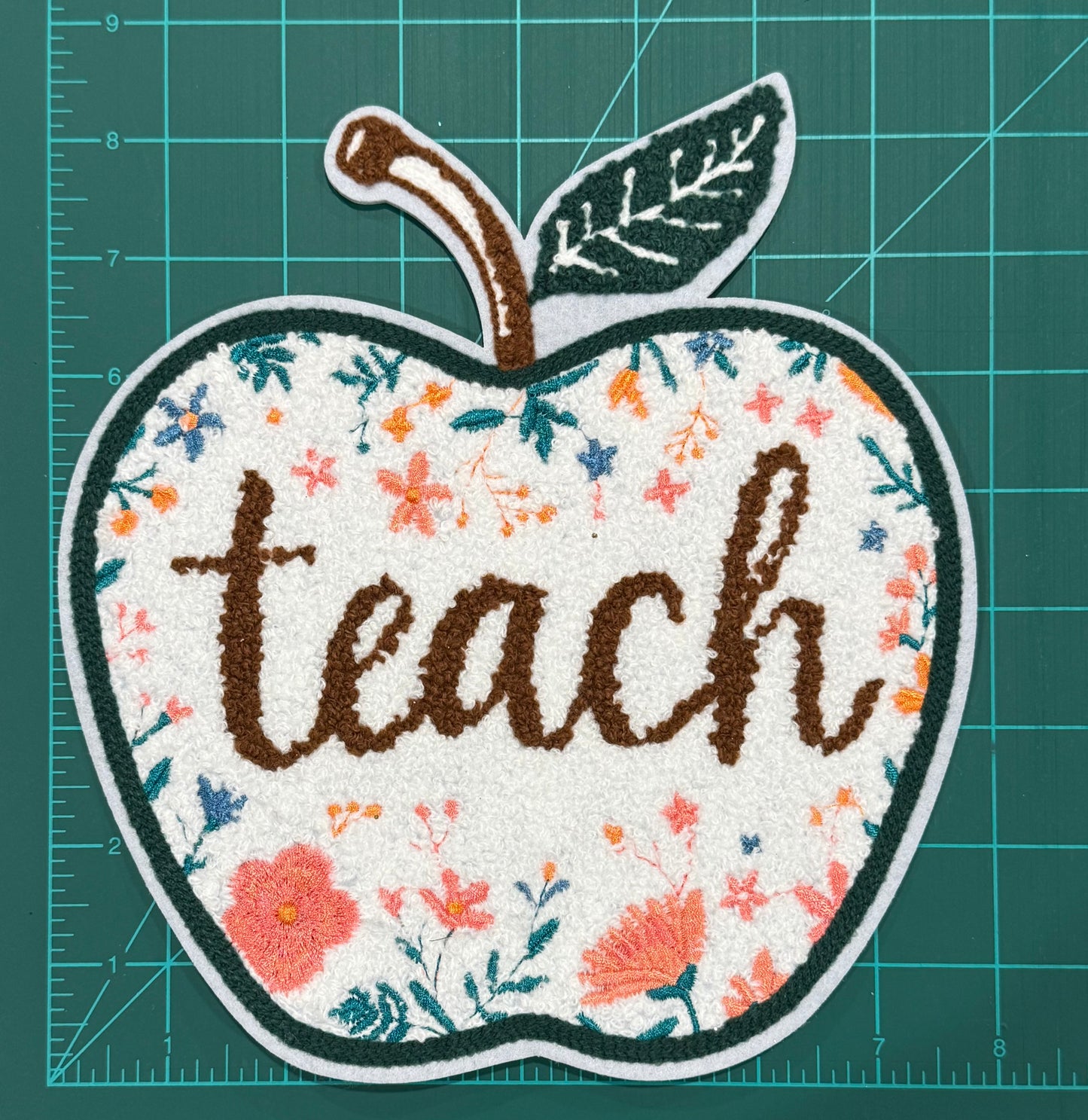Chenille/Sequin iron on patches
