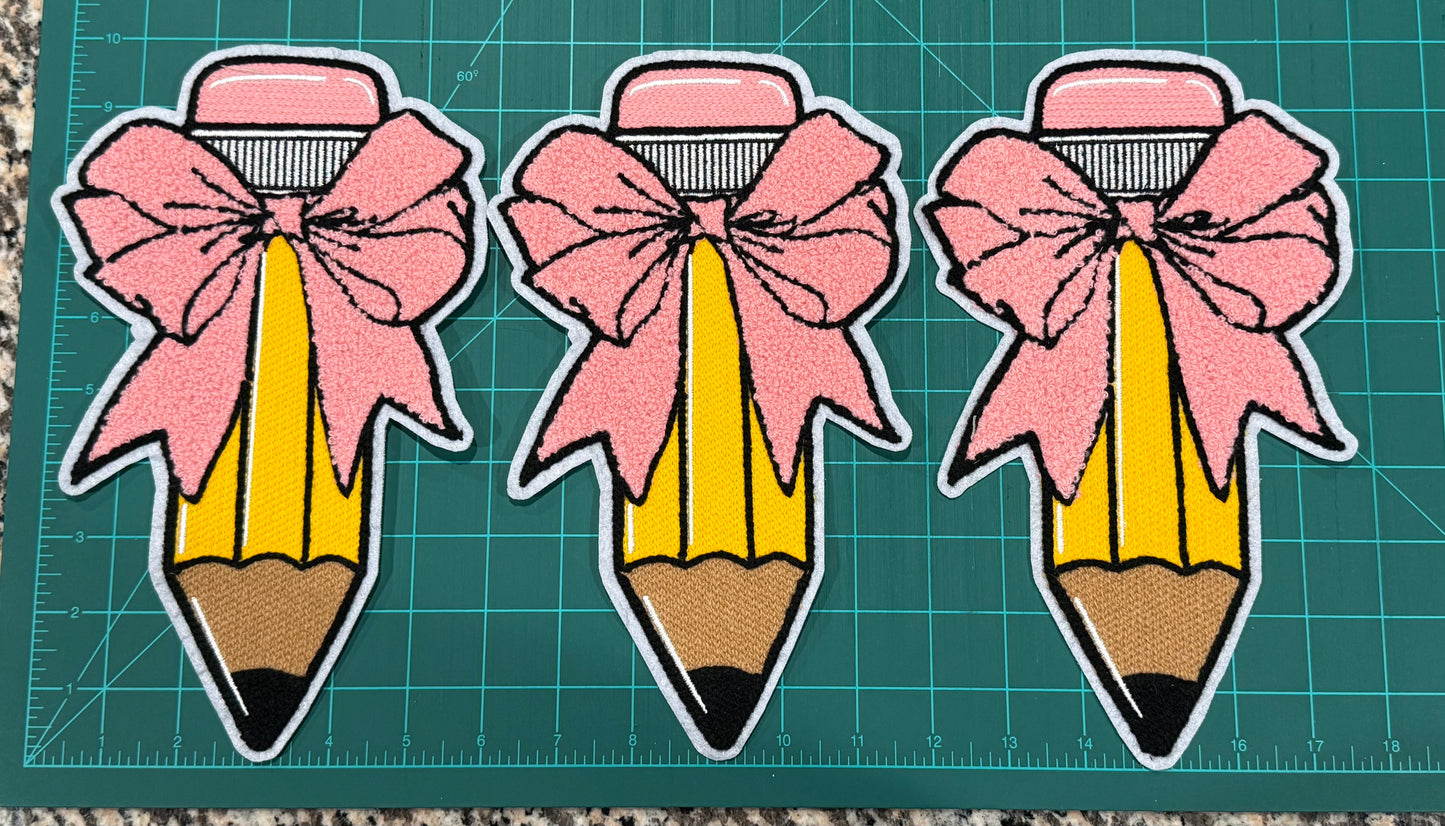 Chenille/Sequin iron on patches