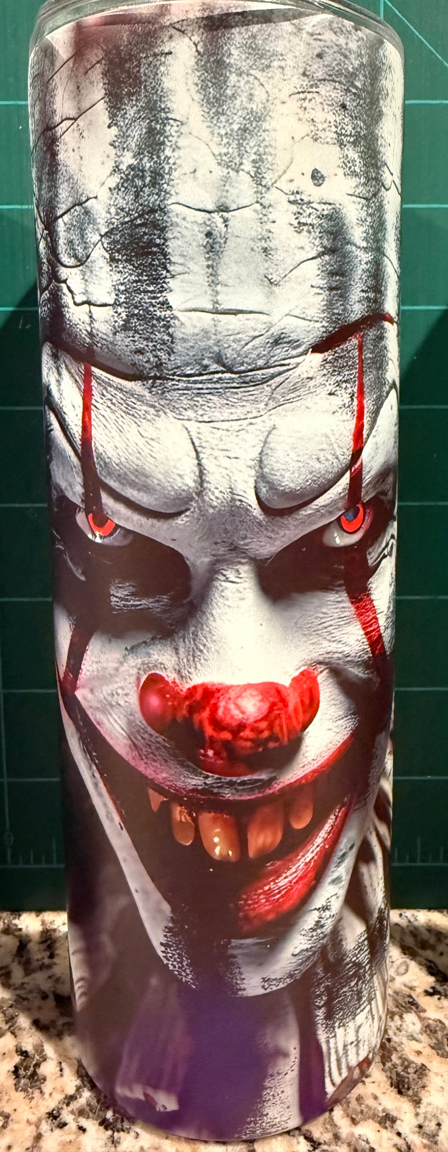 Halloween themed sublimated 20oz tumblers