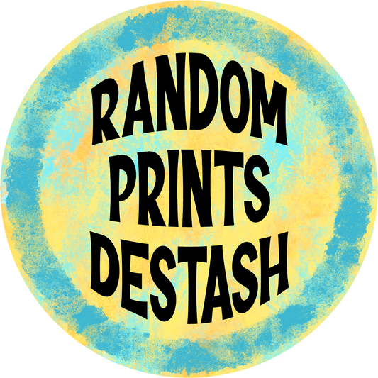 Random prints destash-11” (Book 3)