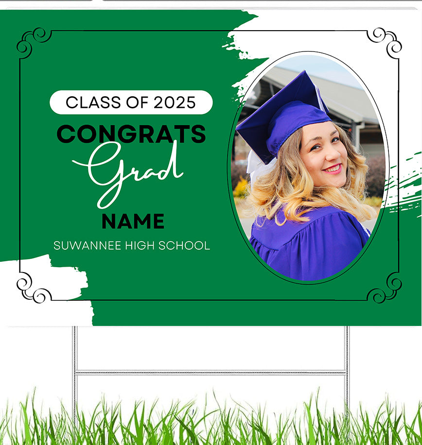 Yard signs-sublimated metal