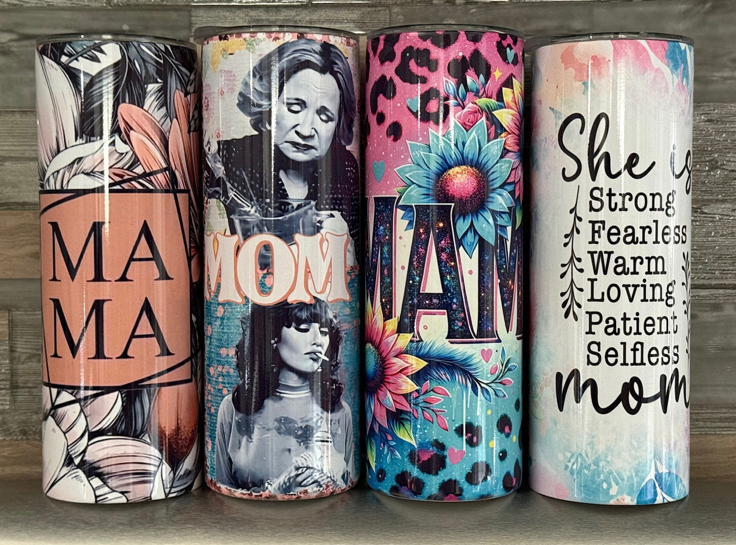 20oz decorated stainless steel tumbler