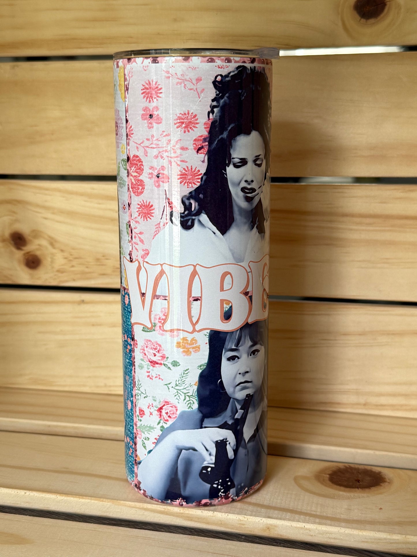 20oz decorated stainless steel tumbler