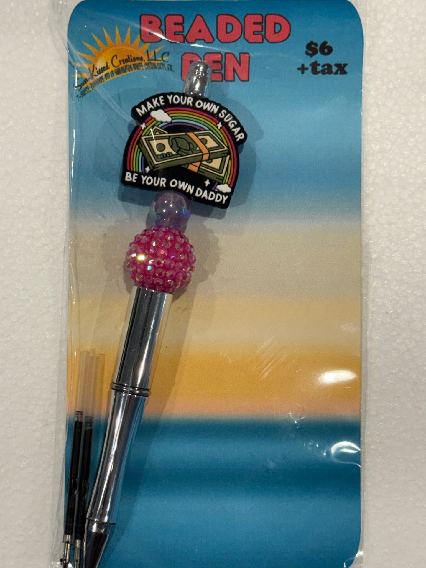 Finished Beaded Pens