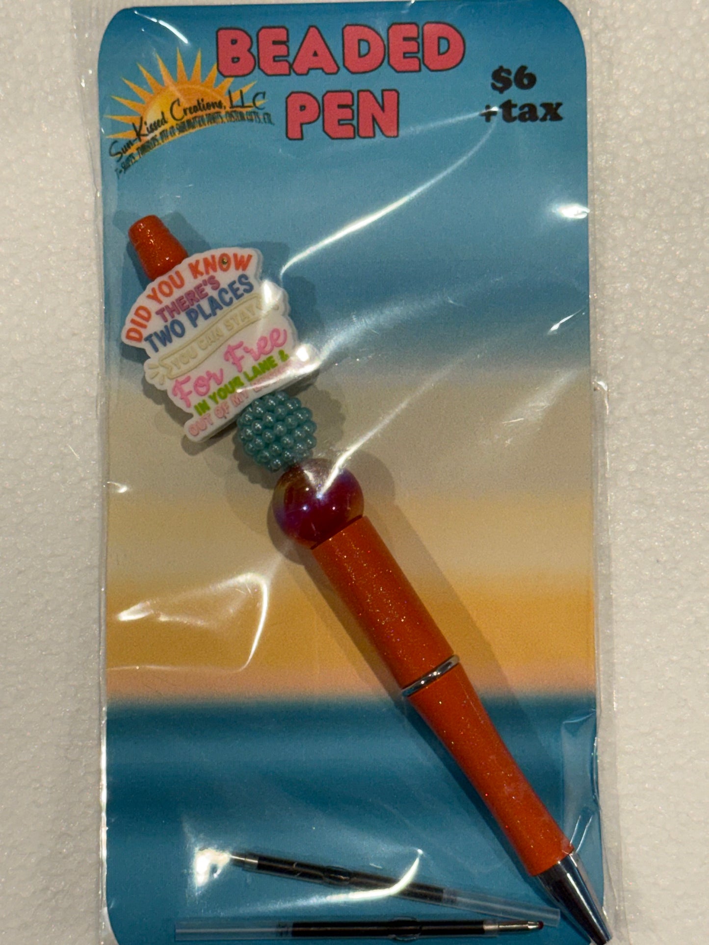 Finished Beaded Pens