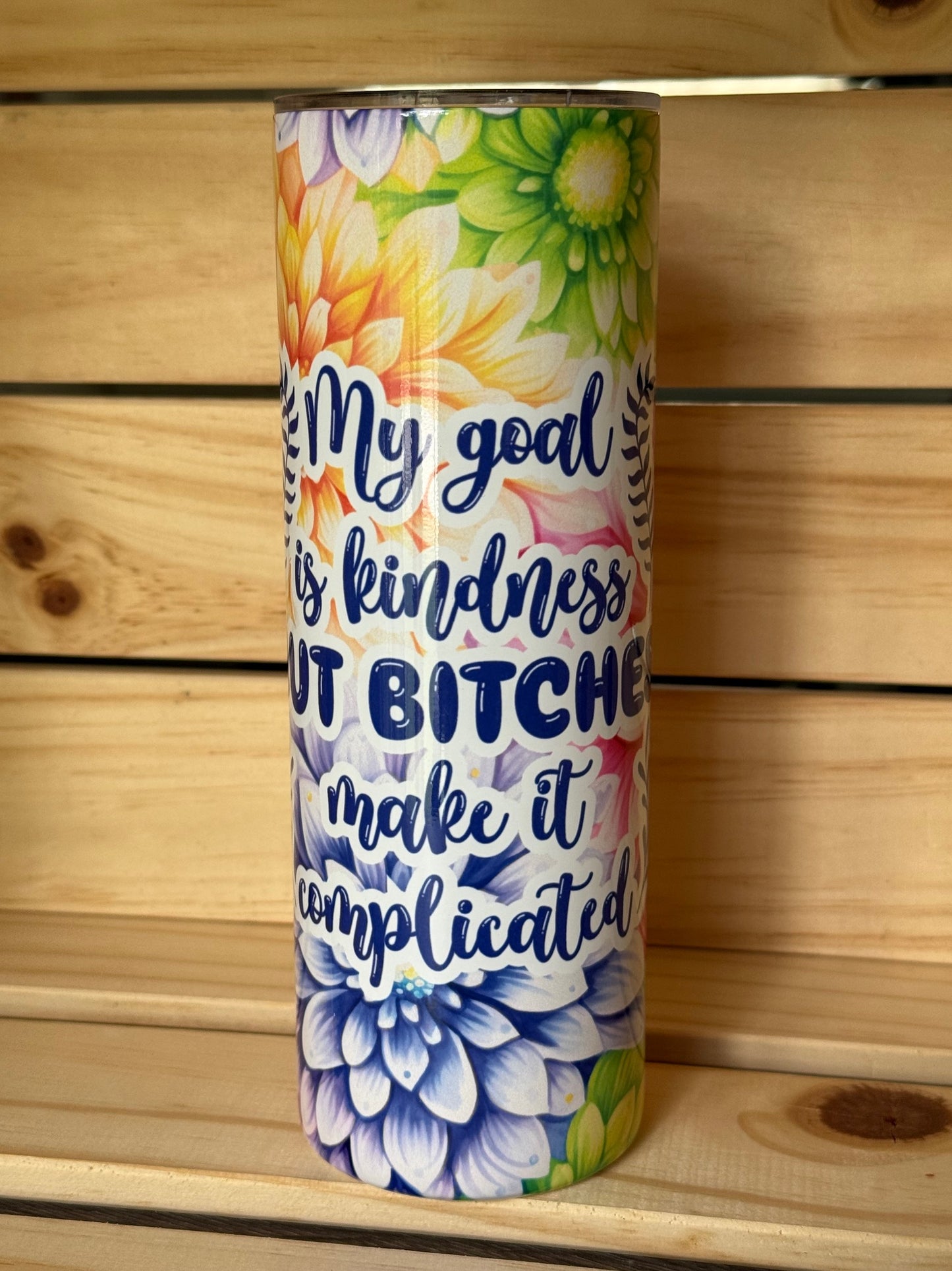 20oz decorated stainless steel tumbler