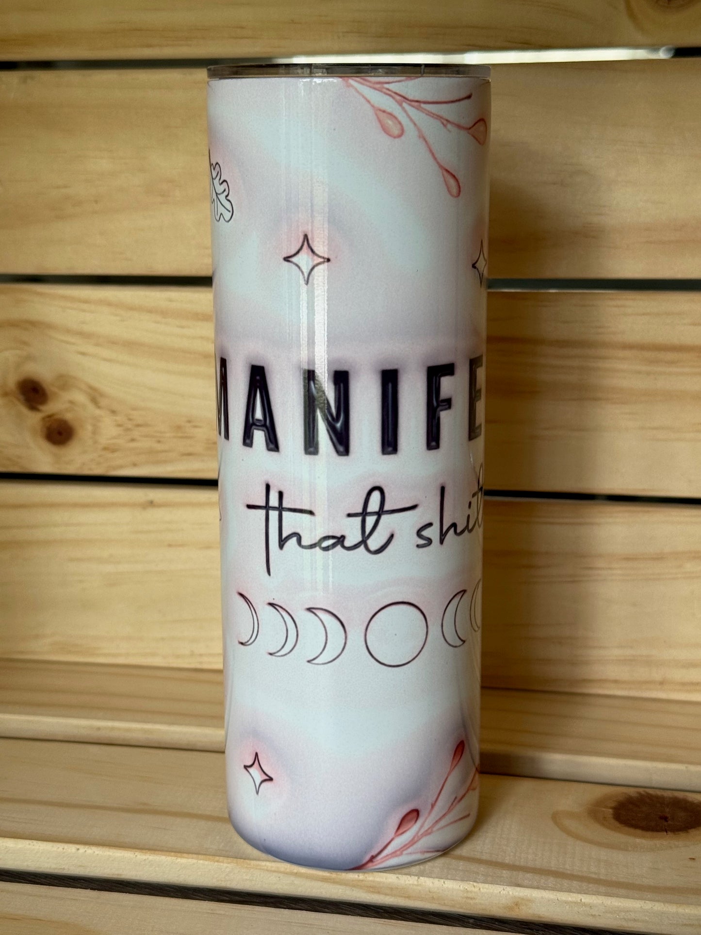 20oz decorated stainless steel tumbler