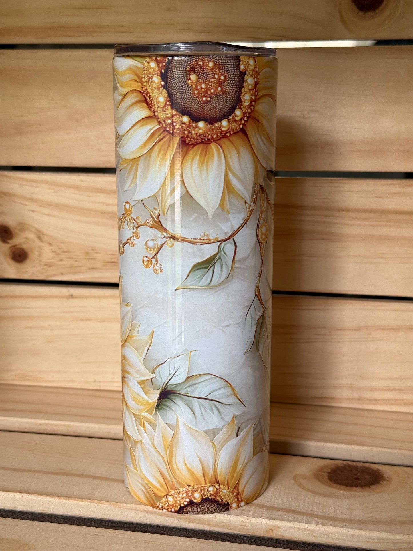 20oz decorated stainless steel tumbler
