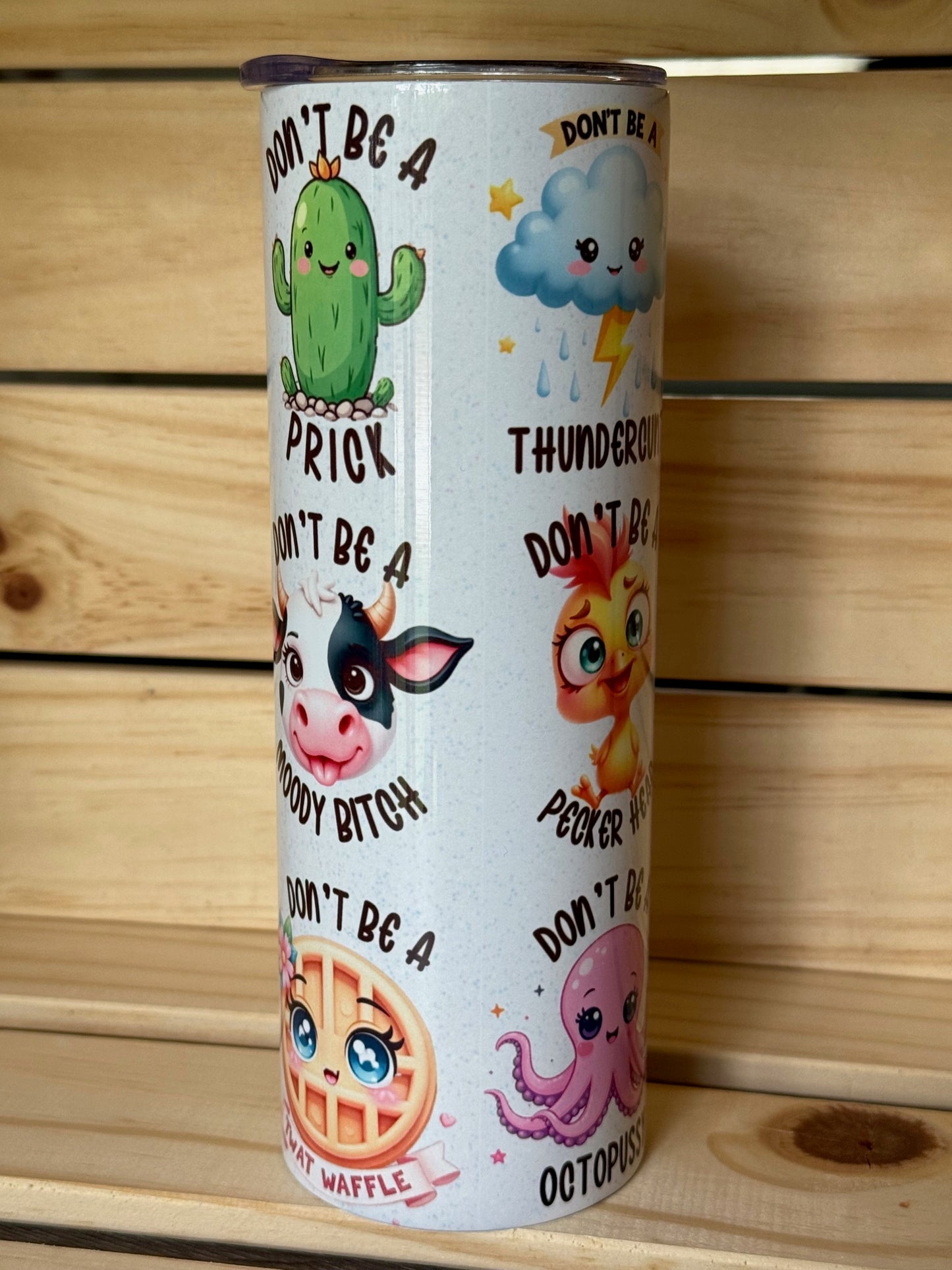 20oz decorated stainless steel tumbler